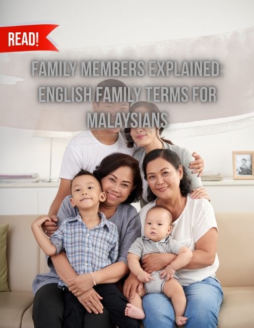 Different generations of family member taking photo.