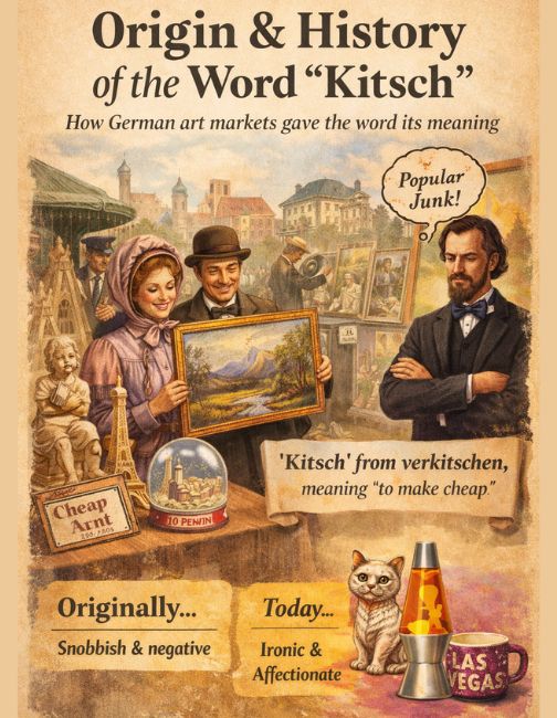 Story image of the origins of 'kitsch' in Munich