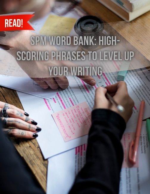 Checking words on exam article