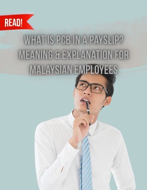 A businessman wonder what is PCB in his payslip