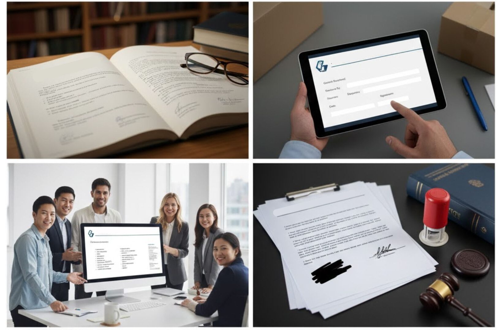 Different types of acknowledgement example in different condition