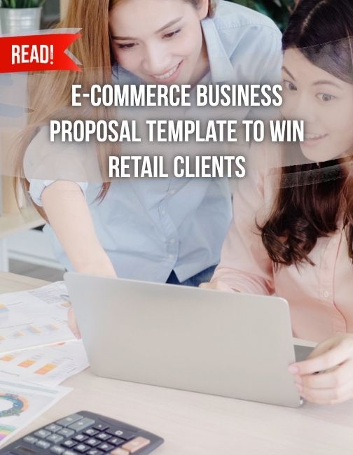 Two women discussing on ecommerce business proposal