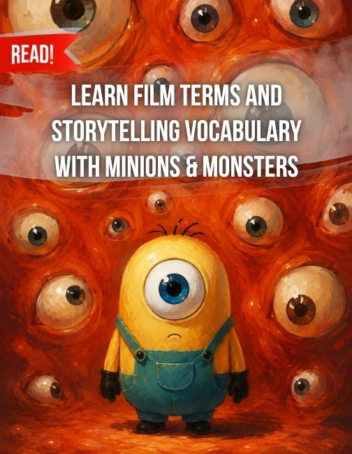 Learn Film Terms and Storytelling Vocabulary with Minions & Monsters