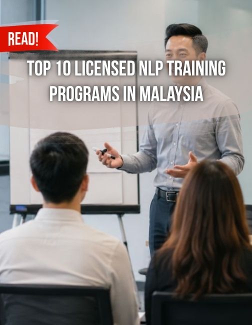 A lecturer sharing to his student about Top 10 licensed NLP Training programs in Malaysia