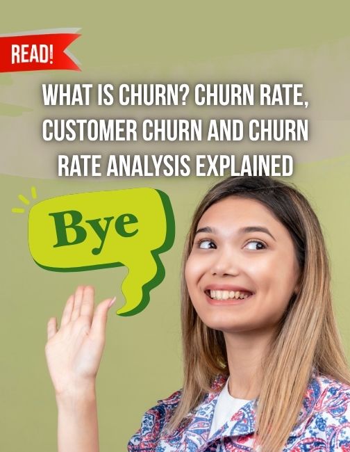 A customer waving hands saying bye to indicate the meaning of churn by Read.com.my learning platform